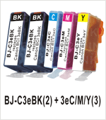 BJ-C3eBK(x2) +3eC/M/Y