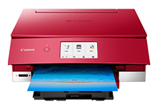 Canon PIXMA TS8270(Red)3 in 1 Double Color Inkjet Printer
