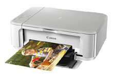 Canon PIXMA MG3670(白色)3 in 1 Photo Printer with Wi-Fi