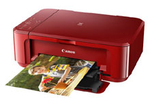 Canon PIXMA MG3670(紅色)3合1無線相片打印機